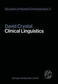 bokomslag Clinical Linguistics