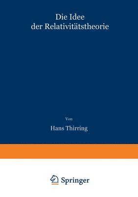 Die Idee der Relativitätstheorie