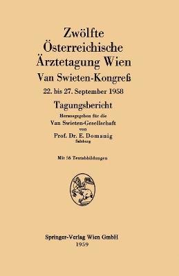 bokomslag Zwlfte sterreichische rztetagung Wien