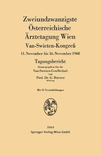 bokomslag Zweiundzwanzigste sterreichische rztetagung Wien