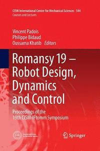 bokomslag Romansy 19 - Robot Design, Dynamics and Control