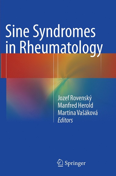 bokomslag Sine Syndromes in Rheumatology