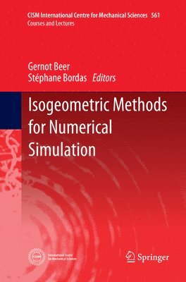 Isogeometric Methods for Numerical Simulation 1