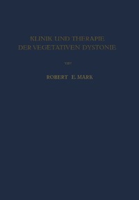 bokomslag Klinik und Therapie der Vegetativen Dystonie