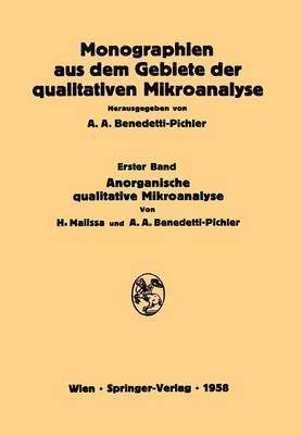 Anorganische Qualitative Mikroanalyse 1