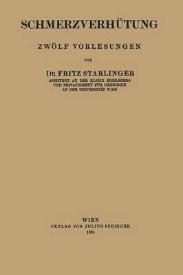 Schmerzverhütung 1
