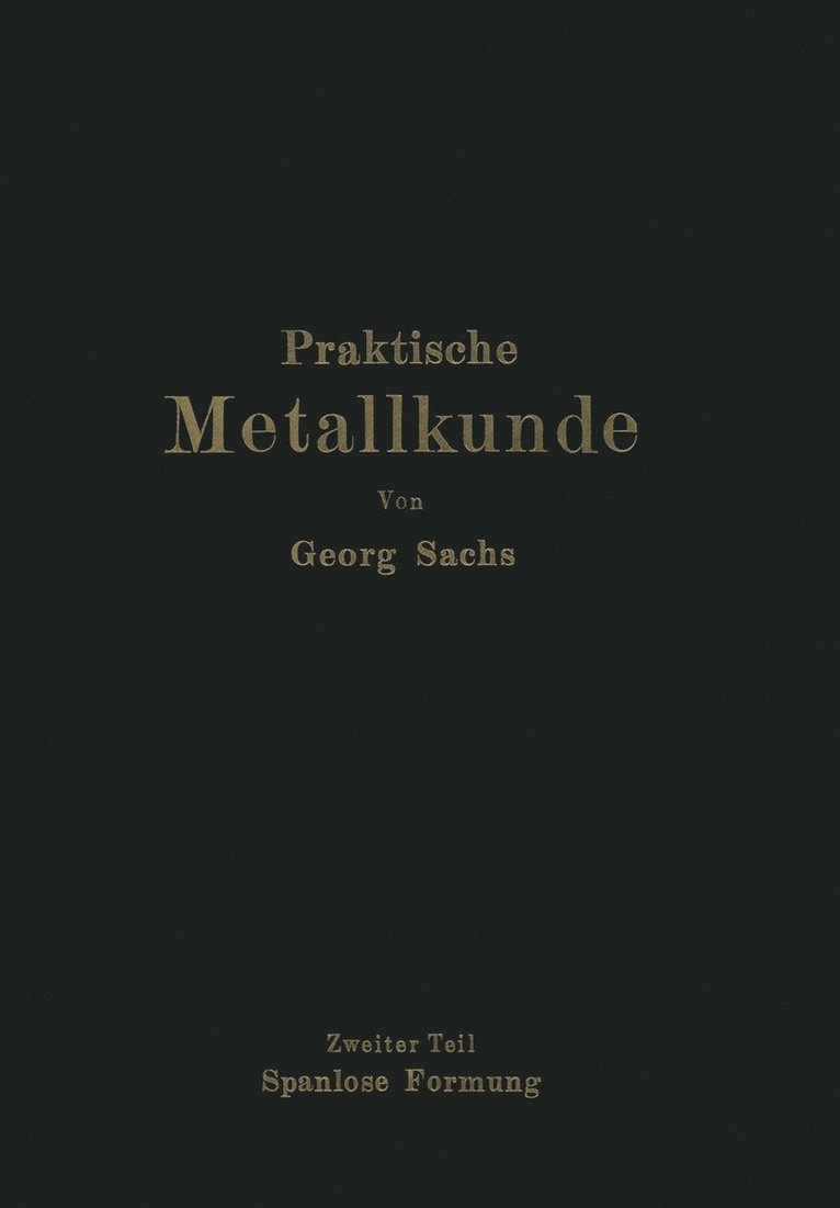 Praktische Metallkunde 1