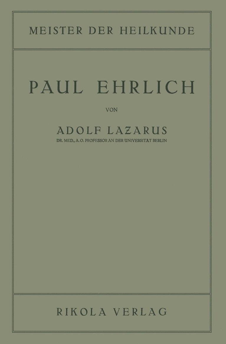 Paul Ehrlich 1