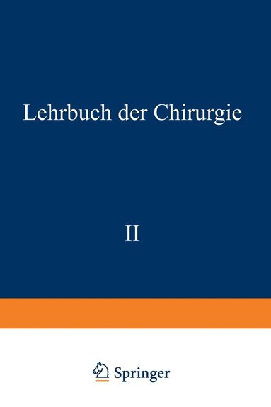 bokomslag Lehrbuch der Chirurgie