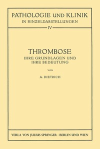 bokomslag Thrombose