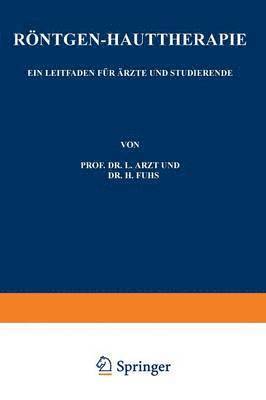 bokomslag Röntgen-Hauttherapie