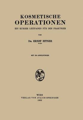 bokomslag Kosmetische Operationen