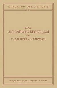 bokomslag Das Ultrarote Spektrum