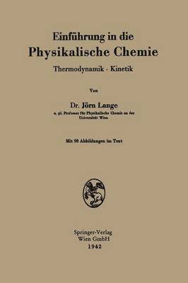 bokomslag Einfhrung in die Physikalische Chemie