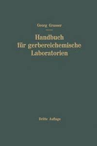 bokomslag Handbuch fr Gerbereichemische Laboratorien