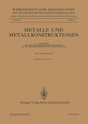 Metalle und Metallkonstruktionen