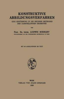 bokomslag Konstruktive Abbildungsverfahren