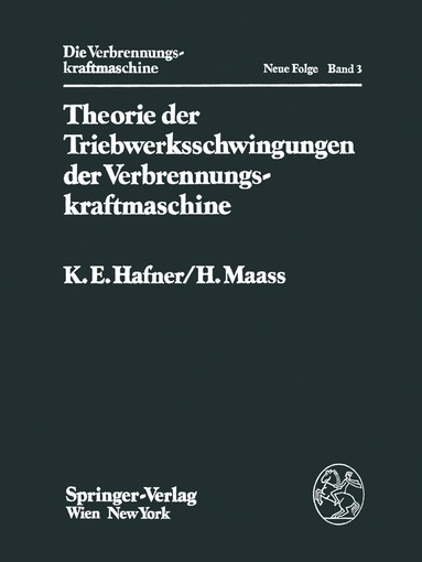 bokomslag Theorie der Triebwerksschwingungen der Verbrennungskraftmaschine