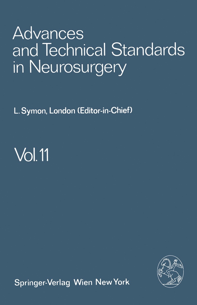 L. Symon, J. Brihaye, B. Guidetti, F. Loew, J. D. Miller, E. Pásztor, B. Pertuiset, M. G. Ya?argil - Advances and Technical Standards in Neurosurgery, Häftad