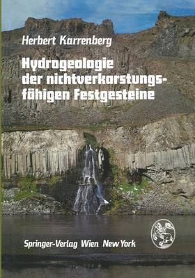 bokomslag Hydrogeologie der nichtverkarstungsfhigen Festgesteine