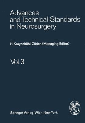 bokomslag Advances and Technical Standards in Neurosurgery