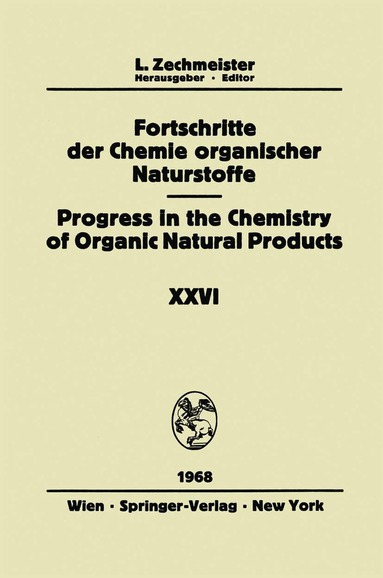 L. Zechmeister - Fortschritte der Chemie Organischer Naturstoffe/Progress in the Chemistry of Organic Natural Products, Häftad