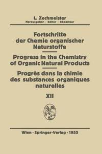 bokomslag Fortschritte der Chemie Organischer Naturstoffe/Progress in the Chemistry of Organic Natural Products/Progres dans la Chimie des Substances Organiques Naturel?es
