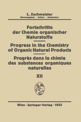 Fortschritte der Chemie Organischer Naturstoffe/Progress in the Chemistry of Organic Natural Products/Progres dans la Chimie des Substances Organiques Naturel?es 1