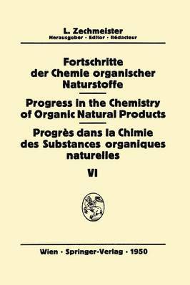 bokomslag Fortschritte der Chemie Organischer Naturstoffe/Progress in the Chemistry of Organic Natural Products/Progrès Dans la Chimie des Substances Organiques Naturelles