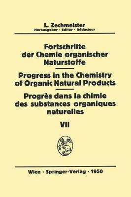 bokomslag Fortschritte der Chemie organischer Naturstoffe/Progress in the Chemistry of Organic Natural Products/Progrs dans la Chimie des Substances Organiques Naturelles