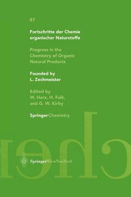 Progress in the Chemistry of Organic Natural Products 1