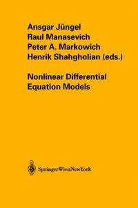 bokomslag Nonlinear Differential Equation Models