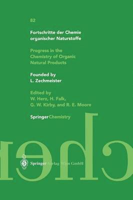 bokomslag Fortschritte der Chemie organischer Naturstoffe / Progress in the Chemistry of Organic Natural Products