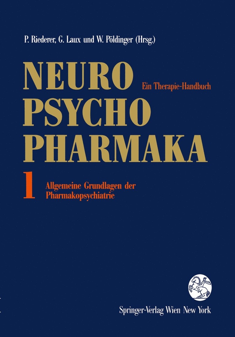 Peter Riederer, Gerd Laux - Neuro-Psychopharmaka, Häftad
