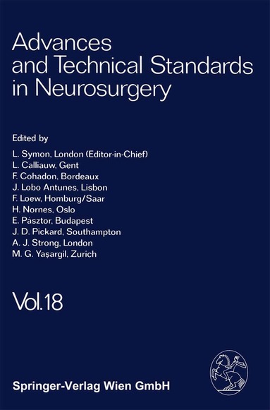 L. Symon, J. Brihaye, B. Guidetti, F. Loew, J. D. Miller, E. Pásztor, B. Pertuiset, M. G. Ya?argil - Advances and Technical Standards in Neurosurgery, Häftad