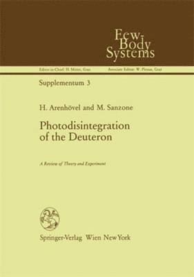 H. Arenhövel, M. Sanzone - Photodisintegration of the Deuteron, Häftad