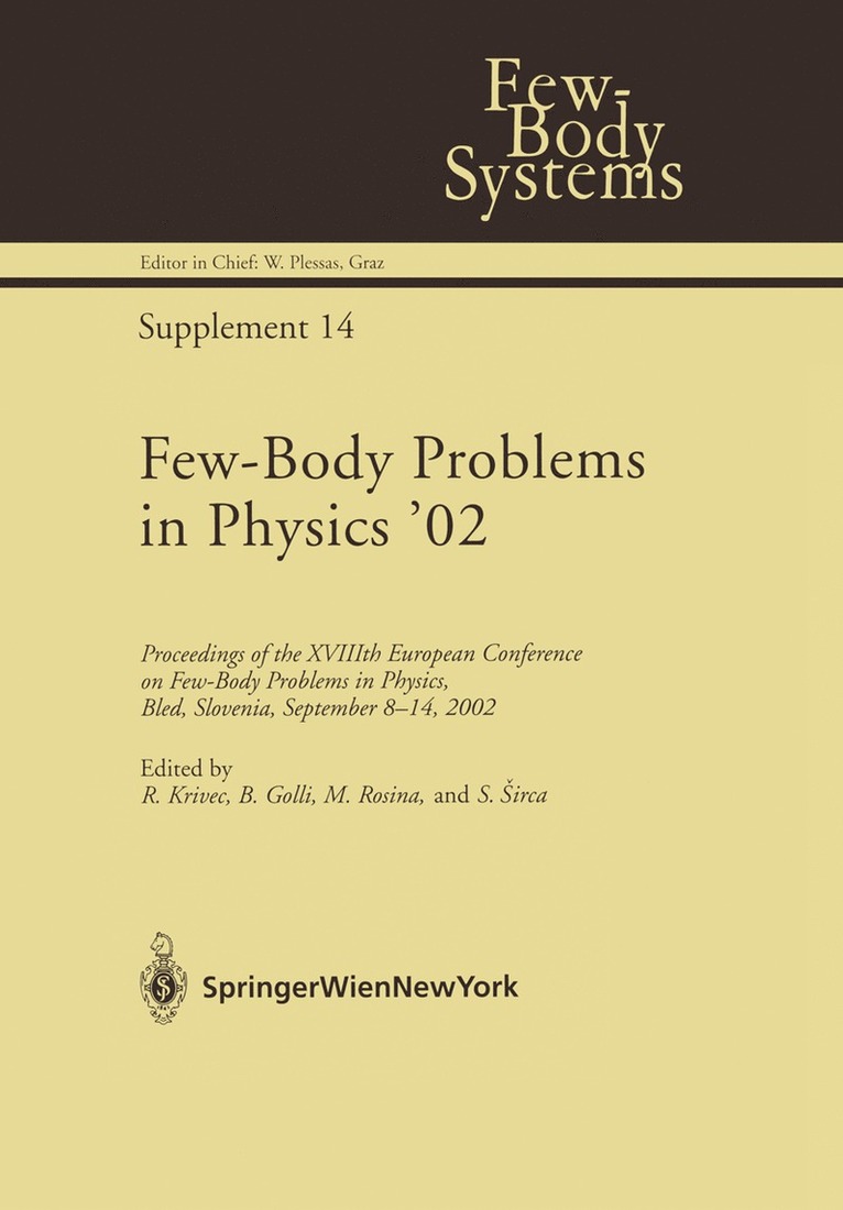 Few-Body Problems in Physics 02 1