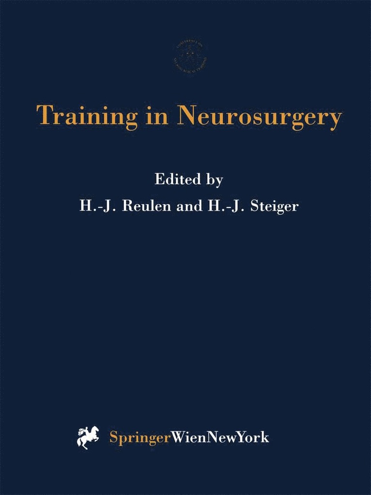 Hans-Jürgen Reulen - Training in Neurosurgery, Häftad