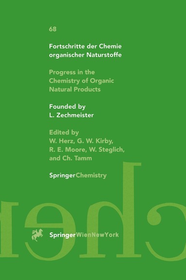 bokomslag Progress in the Chemistry of Organic Natural Products