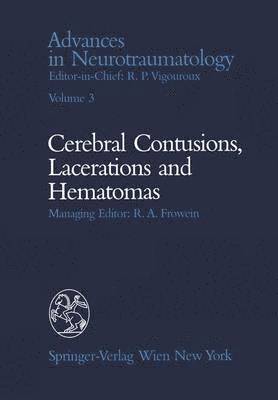 bokomslag Celebral Contusions, Lacerations and Hematomas