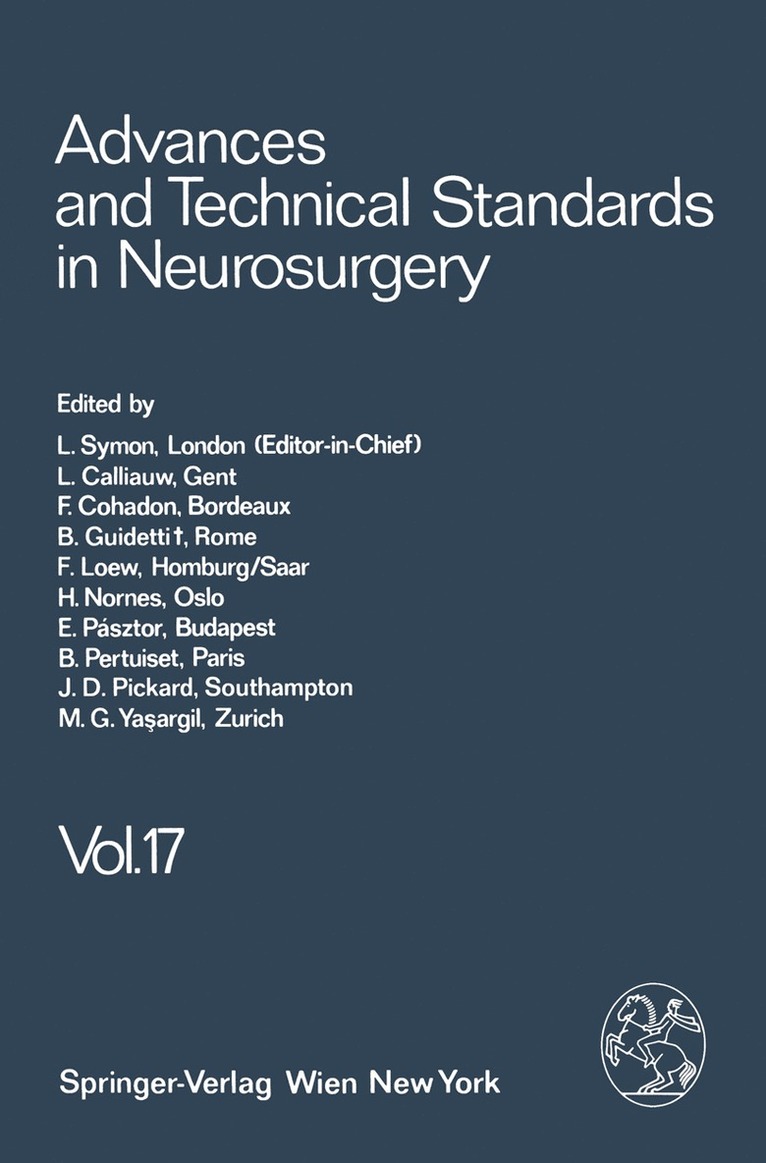 Advances and Technical Standards in Neurosurgery 1