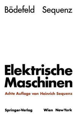 bokomslag Elektrische Maschinen