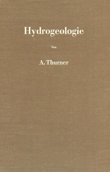 bokomslag Hydrogeologie