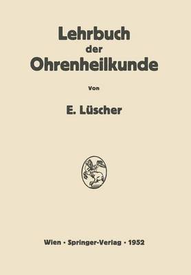 bokomslag Lehrbuch der Ohrenheilkunde