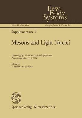 Mesons and Light Nuclei 1