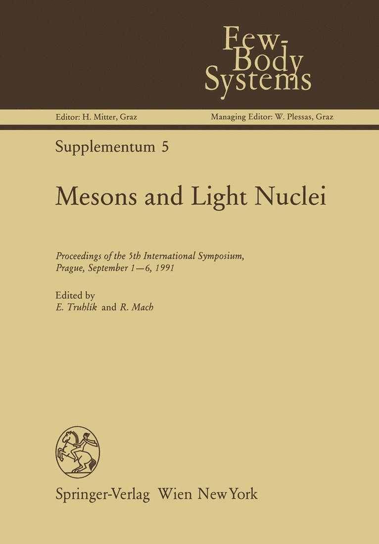 Mesons and Light Nuclei 1