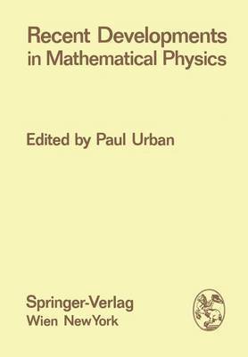 bokomslag Recent Developments in Mathematical Physics