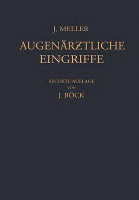 Augenrztliche Eingriffe 1