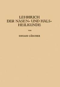 bokomslag Lehrbuch der Nasen- und Hals Heilkunde und der Endoskopie der Speiseröhre und der Luftwege