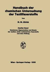 bokomslag Handbuch der chemischen Untersuchung der Textilfaserstoffe